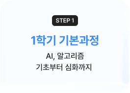 (step1) 1학기 기본과정 - AI, 알고리즘 기초부터 심화까지